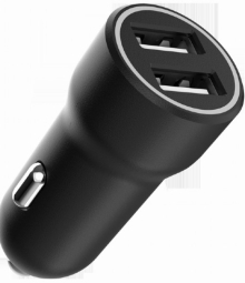 Auto lādētājs Gembird 2-port USB Car Charger Black