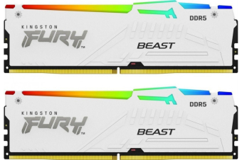 RAM Kingston Fury Beast RGB 32GB White