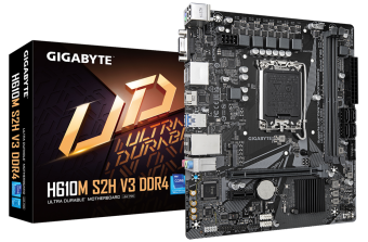 Pamatplate Gigabyte H610M S2H V3 DDR4 (rev. 1.0)