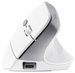 Datorpele Trust Bayo II Ergonomic White