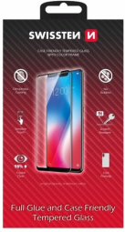 Ekrāna aizsargstikls telefonam Swissten iPhone 11 Black Full Face / Full Glue