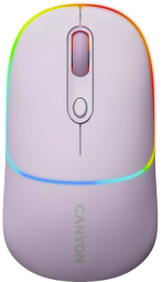 Computer mouse Canyon MW-22 2in1 Pearl Rose