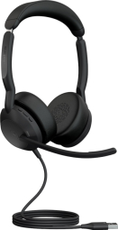 Austiņas Jabra Evolve2 50 MS Stereo USB-A Black