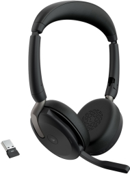 Austiņas Jabra Evolve2 65 Flex MS USB-A Black