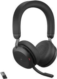 Austiņas Jabra Evolve2 75 USB-A MS Teams Black