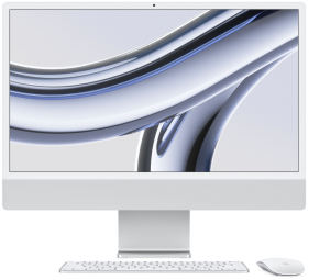 Personālais dators Apple iMac 24" 4.5K M3 8GB 512SSD EN Silver
