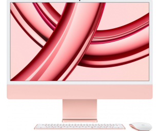 Personālais dators Apple iMac 24" 4.5K M3 8GB 512SSD SWE Pink