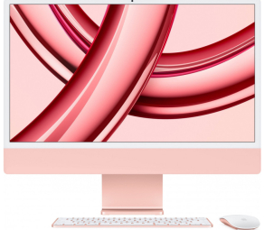 Personālais dators Apple iMac 24" 4.5K M3 8GB 256SSD INT Pink