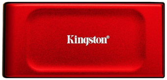 Ārējais cietais disks Kingston SSD XS1000 2TB Red