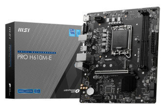 Pamatplate MSI PRO H610M-E