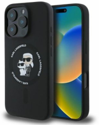 Maciņš telefonam Karl Lagerfeld Apple iPhone 16 Black