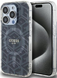 Case for Guess Apple iPhone 15 Pro Max Black
