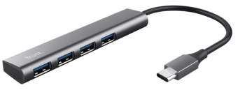 USB hubs Tust Halyx 4 PORT USB-C