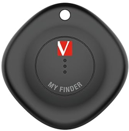 Izsekošanas ierīce Verbatim My Finder Smart Air Tag Tracker 1pack Black