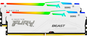 RAM Kingston Fury Beast RGB 64GB White