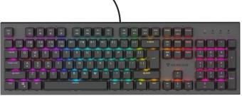 Klaviatūra Genesis Thor 303 Outemu Peach Silent