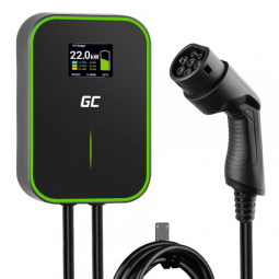 Elektroauto uzlādes kabelis Green Cell Mobile Charger 3.6kW Type 2 to Schuko 6.5m