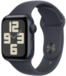 Viedpulkstenis Apple Watch SE 2024 GPS + Cellular 44mm Midnight M/ L
