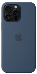 Maciņš telefonam Apple iPhone 16 Pro Max Silicone Case with MagSafe Denim