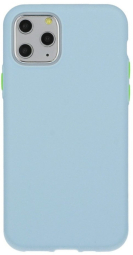 Maciņš telefonam Mocco Soft Cream Silicone Back Case iPhone 12 Pro Max Blue