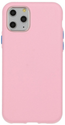Maciņš telefonam Mocco Soft Cream Silicone Back Case Galaxy A42 5G Light Pink