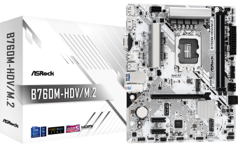 Pamatplate ASRock B760M-HDV/M.2ASRock B760M-HDV/M.2