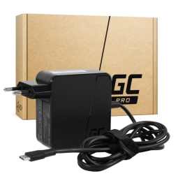 Lādētājs Green Cell PRO USB-C 65W 5V-3A, 9V-3A, 12V-3A, 15V-3A, 20V-3.25A