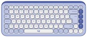 Klaviatūra Logitech POP ICON KEYS OFF White Lilac US