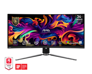 Monitors MSI MAG 341CQP QD-OLED