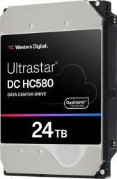 Cietais disks Western Digital Ultrastar DC HC580 24TB