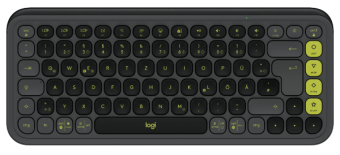 Klaviatūra Logitech POP ICON KEYS Graphite Green US