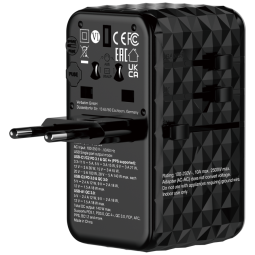 Lādētājs Verbatim Universal Travel Adapter 140W GaN III