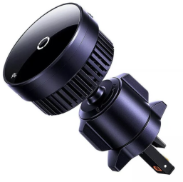 Telefona turētājs Baseus MagPro Qi 2.0 15W Black