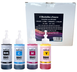 Tintes kārtridžs GenerInk Epson Ecotank 664 C13T664640 komplekts