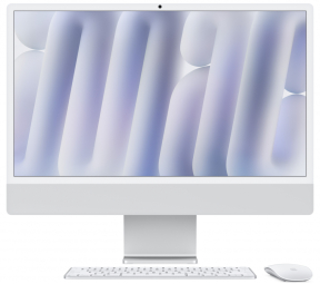 Personālais dators Apple iMac M4 16GB 256GB EN Silver