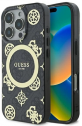 Phone case Guess IML Peony On 4G MagSafe Apple iPhone 16 Pro