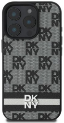 Phone case DKNY Checkered Pattern & Printed Stripes Apple iPhone 16 Pro Max