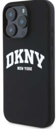 Maciņš telefonam DKNY Plain Silver Logo MagSafe Apple iPhone 16 Pro