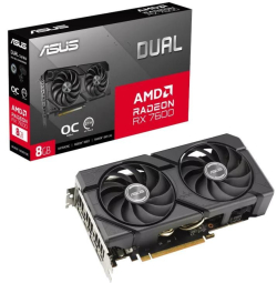 Videokarte Asus Radeon RX 7600 DUAL 8GB EVO OC