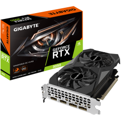 Videokarte GigaByte GeForce RTX 3050 6GB Windforce OC V2