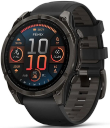 Viedpulkstenis Garmin Fenix 8 Sapphire Carbon Gray