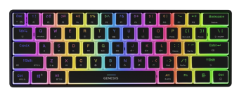 Genesis Thor 660 G2 60% Black RGB Gateron Brown