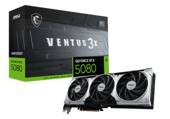 Videokarte MSI GeForce RTX 5080 Ventus 3X OC