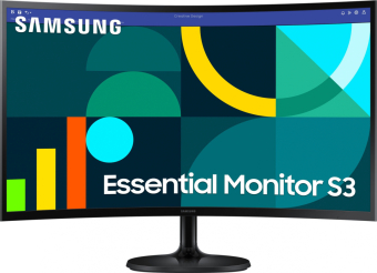 Monitors Samsung Essential S3 27" Curved 100Hz LS27D360GAUXEN