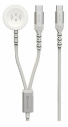 Lādētājs Swissten 2in1 Apple Watch + Type-C 1.2m