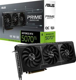 Videokarte Asus Prime GeForce RTX 5070 Ti OC 16GB GDDR7 DLSS4