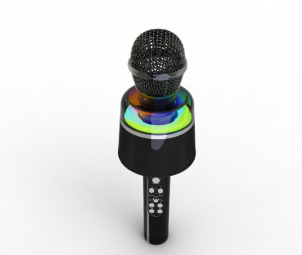 Mikrofons Gembird Wireless karaoke black