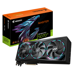 Videokarte Gigabyte AORUS GeForce RTX 5070 Ti Master 16GB GDDR7