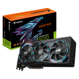Videokarte Gigabyte AORUS GeForce RTX 5070 MASTER 12G