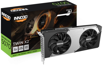 VIdeokarte Inno3D GeForce RTX 5070 Twin X2